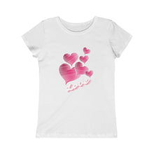 Load image into Gallery viewer, Girls Heart Love Tee
