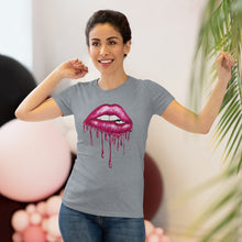 Load image into Gallery viewer, Pink Luscious Lips Triblend Tee
