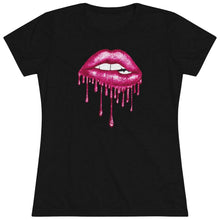 Load image into Gallery viewer, Pink Luscious Lips Triblend Tee
