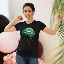 Load image into Gallery viewer, Emerald Luscious Lips Triblend Tee
