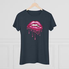 Load image into Gallery viewer, Pink Luscious Lips Triblend Tee
