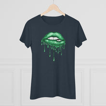 Load image into Gallery viewer, Emerald Luscious Lips Triblend Tee
