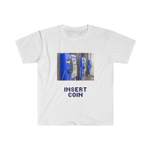 Load image into Gallery viewer, Insert Coin Retro Men&#39;s Fitted Short Sleeve Tee
