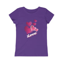 Load image into Gallery viewer, Girls Heart Love Tee
