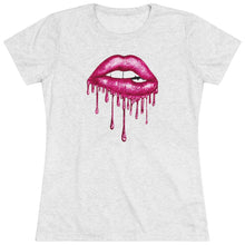 Load image into Gallery viewer, Pink Luscious Lips Triblend Tee
