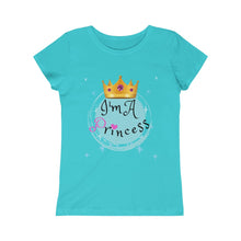 Load image into Gallery viewer, Girls I&#39;m A Princess Tee
