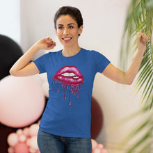 Load image into Gallery viewer, Pink Luscious Lips Triblend Tee
