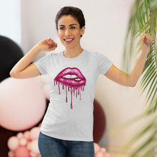 Load image into Gallery viewer, Pink Luscious Lips Triblend Tee
