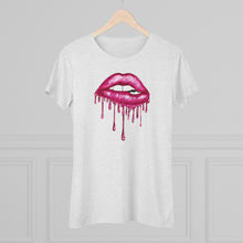 Load image into Gallery viewer, Pink Luscious Lips Triblend Tee
