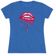 Load image into Gallery viewer, Pink Luscious Lips Triblend Tee
